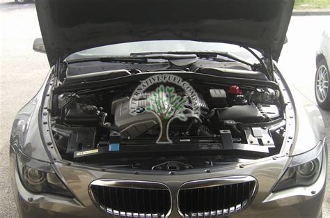 BMW 630i E64 Valvetronic Autogas Installation In Place Engine Bay LPG