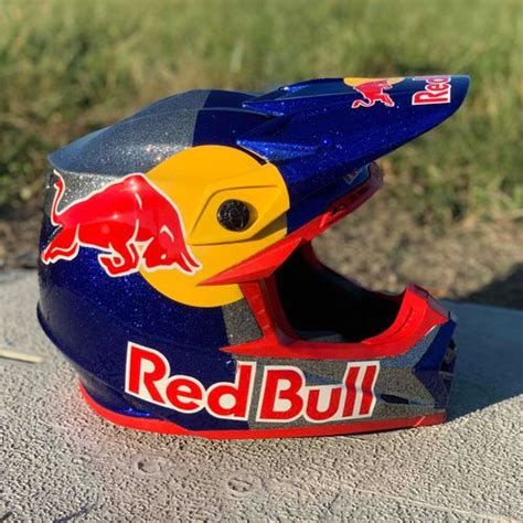 Bell Moto 9 Flex Red Bull Helmet Medium