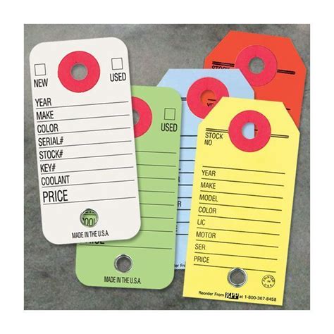 Paper Key Tags from Gallagher Promotional Products