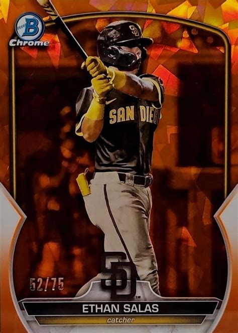 Ethan Salas Bowman Chrome Sapphire Edition Bcp Prospects Sp