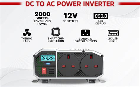 Energizer Watts Power Inverter V To V V Modified Sine