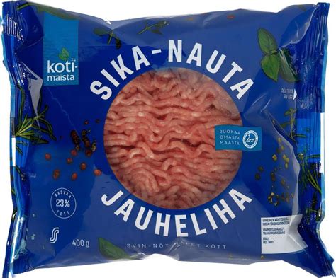 Kotimaista Sika Nauta Jauheliha 23 400 G S Kaupat Ruoan Verkkokauppa