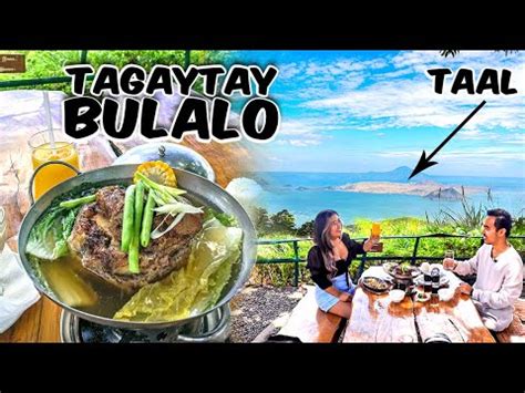 THE BEST BULALO IN TAGAYTAY Perfect Spot To See Taal Volcano Ridge