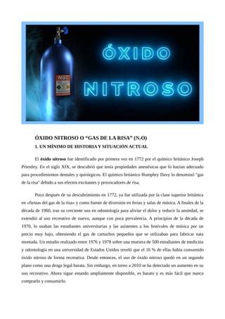 ÓXIDO NITROSO pdf Descarga Gratuita