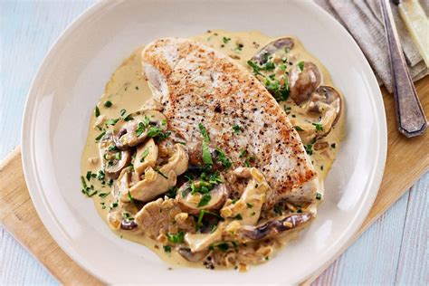 Escalope De Veau Aux Champignons Jean Giner