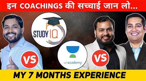 Khan Sir Upsc Vs Pw Upsc Wallah Vs Study Iq Vs Unacademy Best Online