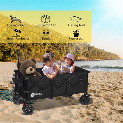 Snapklik Sekey L Collapsible Foldable Extended Wagon