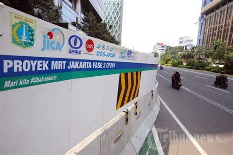 Proyek Mrt Fase Terancam Mundur Foto Tribunnews