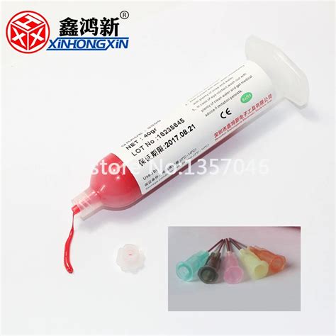 Free Shipping Hot Sell XHX 8800 Red Glue Adhensive 40g For SMT Repair