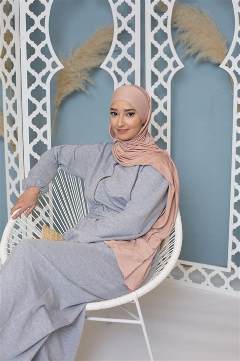 Gray Modest Jumpsuit For Muslim Women Atelier Yuwa Ciao Jp