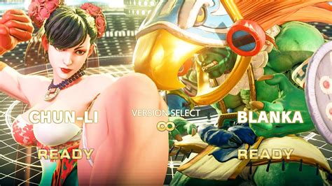 SFV CECHUN LI Vs BLANKA Street Fighter FIVE CHUN LI Vs BLANKA PS 5