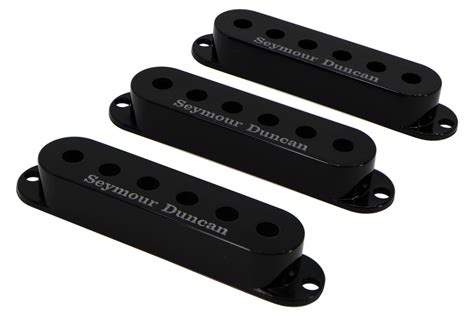 Seymour Duncan S Cover Sd Logo Single Coil Pickup Cover 3 Pack Philadelphia Luthier Tools