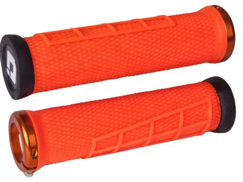 Mansoane Lock On ODI MTB Elite Flow 2 1 Orange 130mm