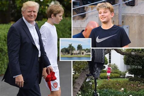 Did Arsenal fan Barron Trump choose school to become soccer star ...