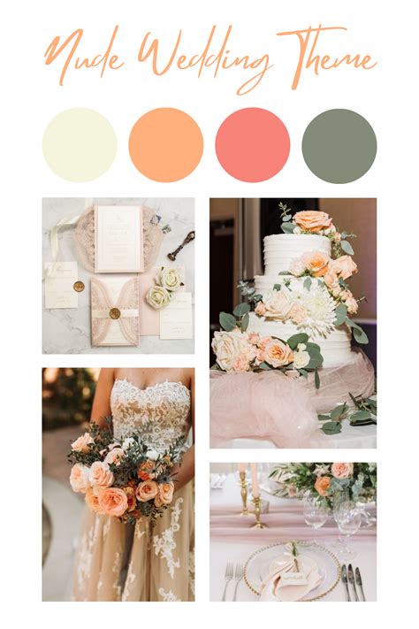 Nude Elegance 10 Gorgeous Wedding Color Palettes For Your Big Day