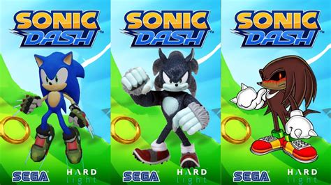 Sonic Dash Vs Sonic Prime Dash Movie Werehog Vs Knuckles Exe Vs