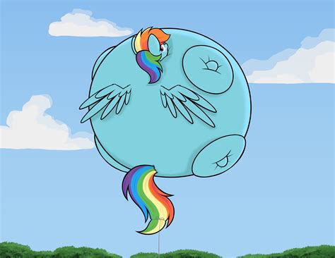 Rainbow Dash Air Inflation