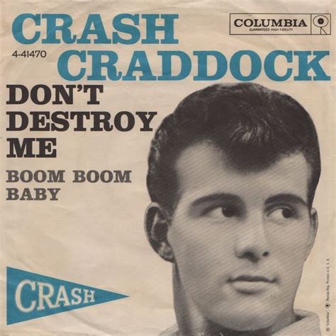 Billy Crash Craddock CD: Boom Boom Baby - Bear Family Records