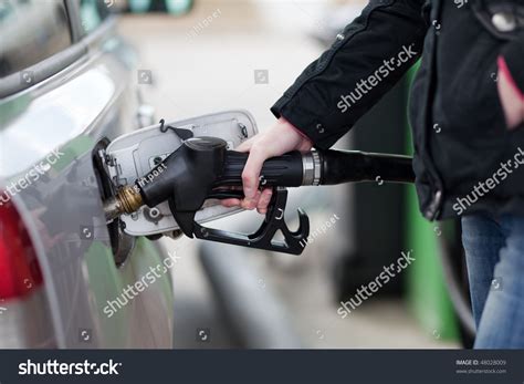 car fueling gas station stock photo  shutterstock