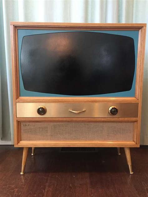 I Built A Mcm Television Cabinet For A Flatscreen Tv Retro Tv