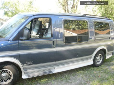 1997 Chevrolet Express 1500 Ls Standard Passenger Van 3 Door 5 7l