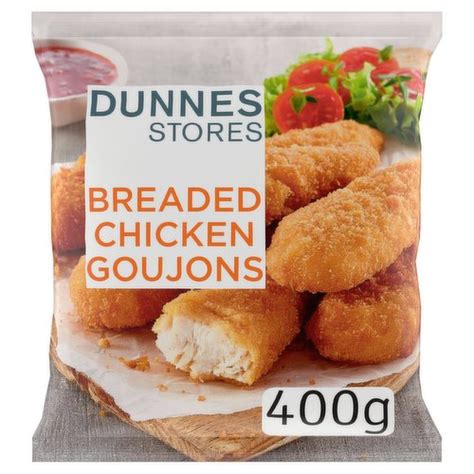 Dunnes Stores Breaded Chicken Goujons 400g Dunnes Stores