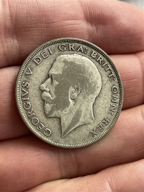 Great Britain King George V Silver Half Crown Coin Ebay