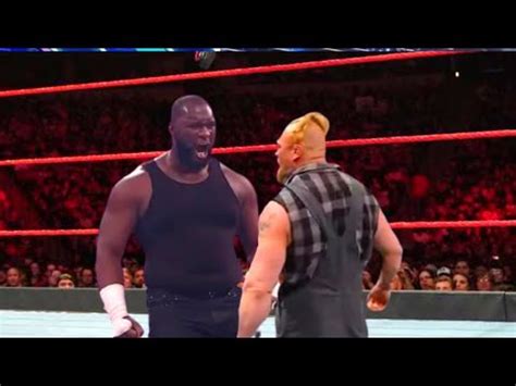 Omas Confront Brock Lesnar On Raw Omas Vs Brock Lesnar Wwe Raw