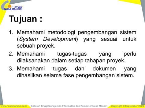 Solution Analisa Proyek Sistem Informasi Metodologi Pengembangan