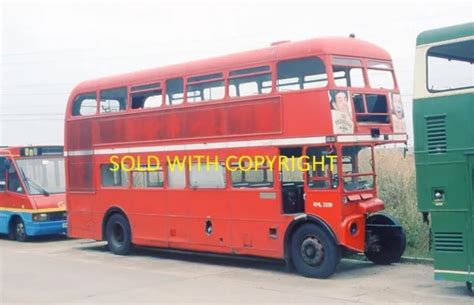 35MM ORIGINAL BUS Slide Ex London Transport RM 2339 3 99 PicClick UK