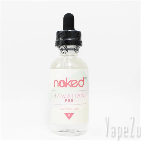 naked HAWAIIAN POG リキッド レビュー Vape u