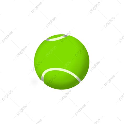 Tennis Balls Clipart Hd Png Cartoon Hand Painted Green Realistic