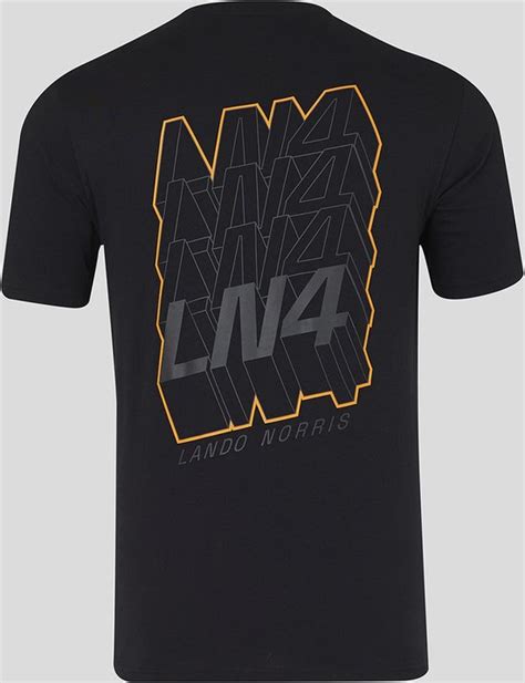 Mclaren Lando Norris Shirt Zwart S Ln Bol