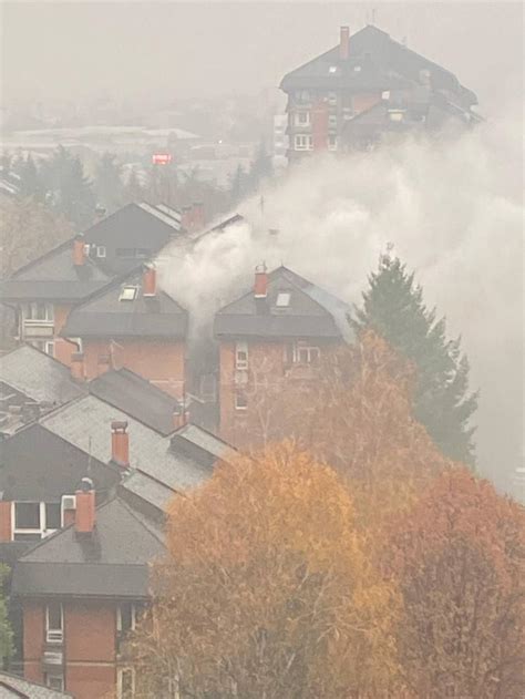 Požar na Novoj Galenici Vatra progutala stan vatrogasci na licu mesta