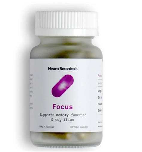 Neuro Botanicals Focus Microdose Capsules Legal Psychedelics Smart