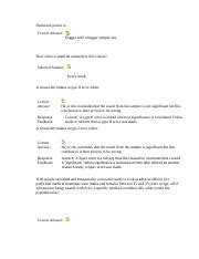 Statistics Week 1 Quiz Statistical Power Is Correct Answer Bigger