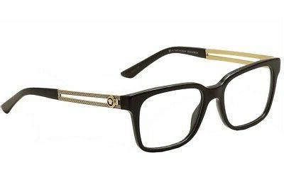 Versace Men S Eyeglasses Ve Ve Gb Black Gold Frame