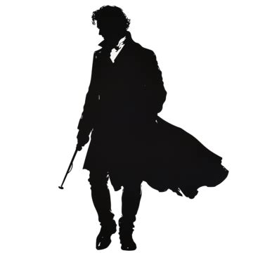 Sherlock Holmes Silhouette Sherlock Silhouette London Png