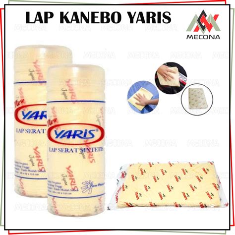 Jual MECONA Lap Kanebo Yaris Chamois Kain Serat Sintetis Untuk Motor