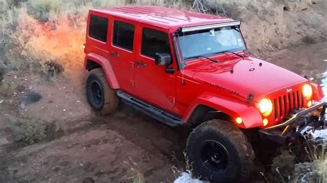 Jeep Rubicon Climbing Hill Santa Fe Nm Youtube