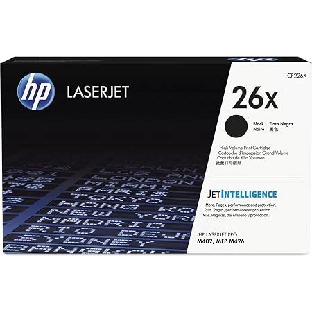 HP 26X CF226X Toner Noir grande capacité Authentique pour HP LaserJet