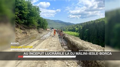 Au început lucrările la DJ Mălini Iesle Borca