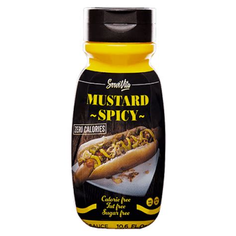 Buy now SPICY MUSTARD SAUCE - 305 ML of Servivita in MOREmuscle