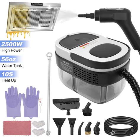 Steam Cleaner, 3-Level Adjustable Handle, 10s Fast Heat-Up,1.6L Tank