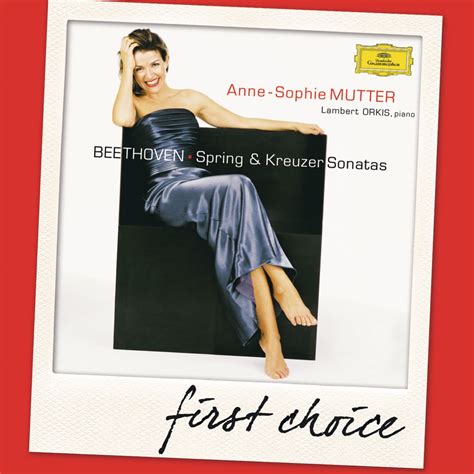 Beethoven Violin Sonatas Spring Kreutzer Album By Anne Sophie