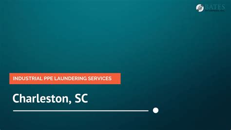 Industrial PPE Laundering Services in Charleston, SC | Bates Enterprises, LLC