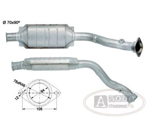 Catalizzatore Dfc Citro N Xantia I V Cc Kw Cv Xu J