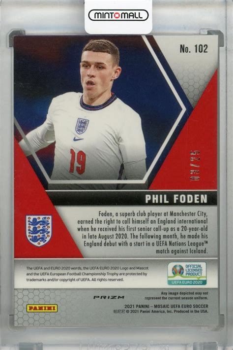 ミントモール Mint 浦和店 2021 Panini Mosaic Uefa Euro 2020 England Phil