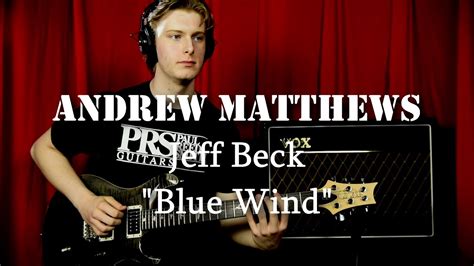 Blue Wind Jeff Beck Guitar Cover Youtube