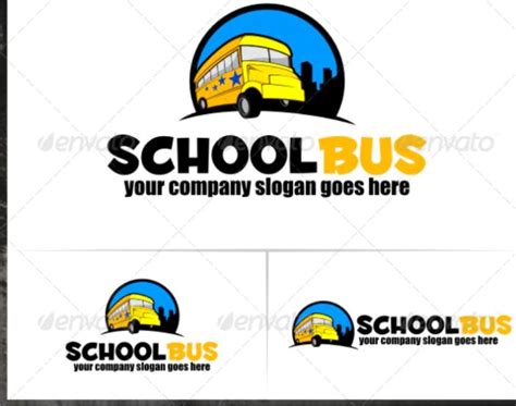 11+ Best Bus Logo Design Template Download - Graphic Cloud